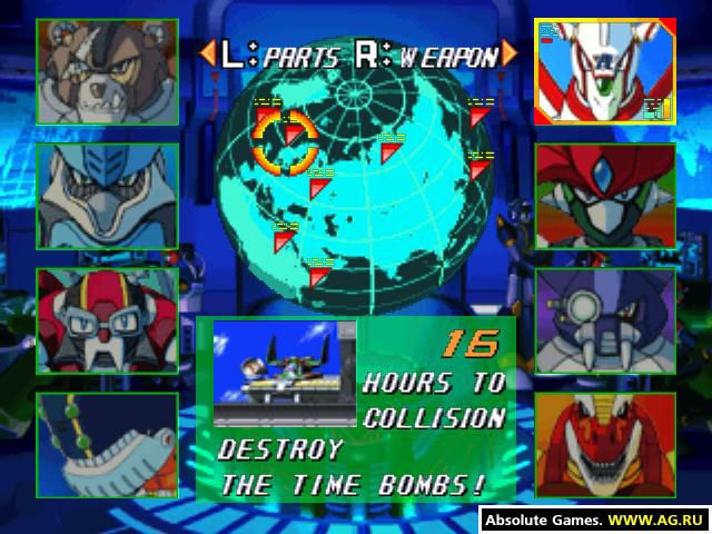 Mega Man X5 screenshot Mega Man X5 screenshot