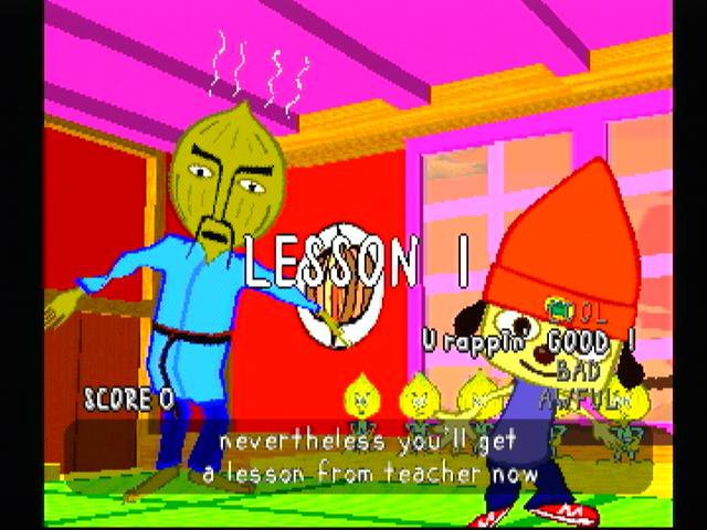 PaRappa the Rapper - release date, videos, screenshots, reviews on