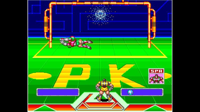 ACA NEOGEO THE ULTIMATE 11: SNK FOOTBALL CHAMPIONSHIP shoots and scores on  Xbox One