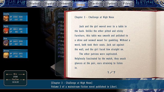 The Legend of Heroes: Trails in the Sky SC screenshot The Legend of Heroes: Trails in the Sky SC screenshot