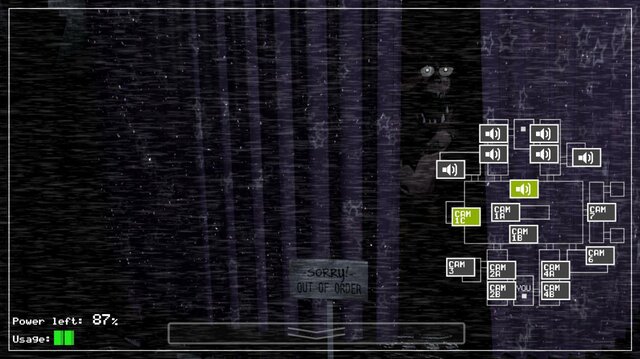 FNAF 1 Map Sprited: fivenightsatfreddys