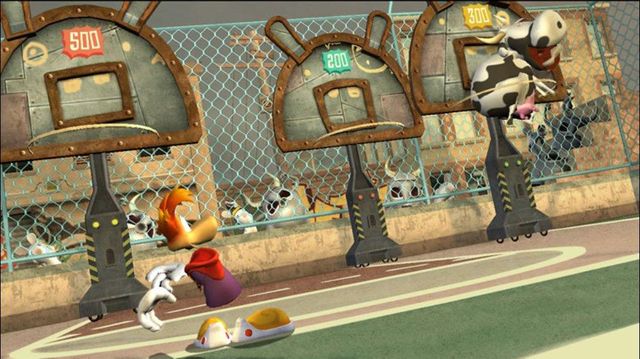 Rayman Raving Rabbids screenshot Rayman Raving Rabbids screenshot