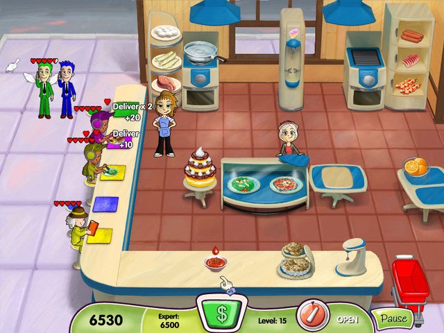 Diner Dash (2003, PC): Food + Cooking : gourmet.com
