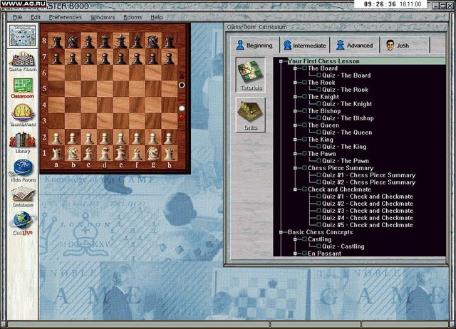 Screenshot of Chessmaster 9000 (Windows, 2002) - MobyGames