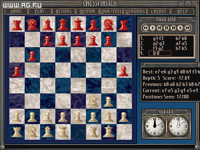 The Chessmaster 3000 Big Box PC Game Complete VGC 