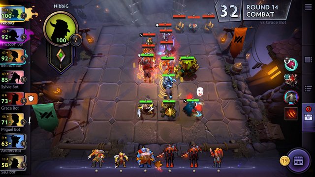 Dota Underlords screenshot Dota Underlords screenshot
