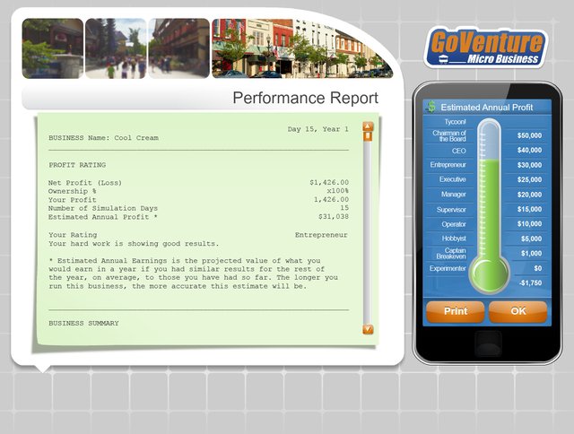GoVenture MICRO BUSINESS screenshot GoVenture MICRO BUSINESS screenshot