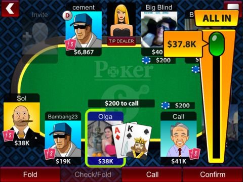 Texas Hold'em Poker Online by SolverLabs