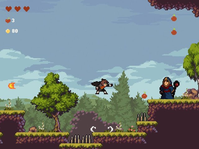 Apple Knight: An incredible and complete game, condensed in 42 Mb of size.  [ENG/ESP]