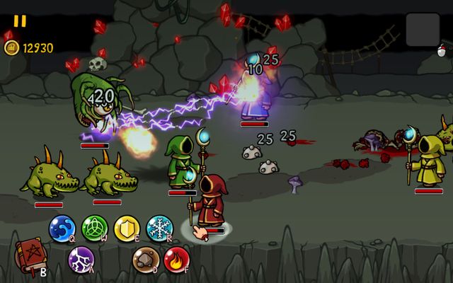Magicka: Wizards of the Square Tablet screenshot Magicka: Wizards of the Square Tablet screenshot