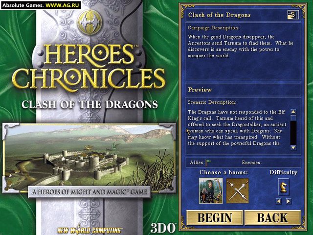 Heroes Chronicles: Conquest of the Underworld and Warlords of the