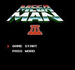 Mega Man 3 (1990) screenshot Mega Man 3 (1990) screenshot