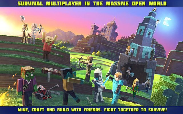  The Minecraft Survival .io Game