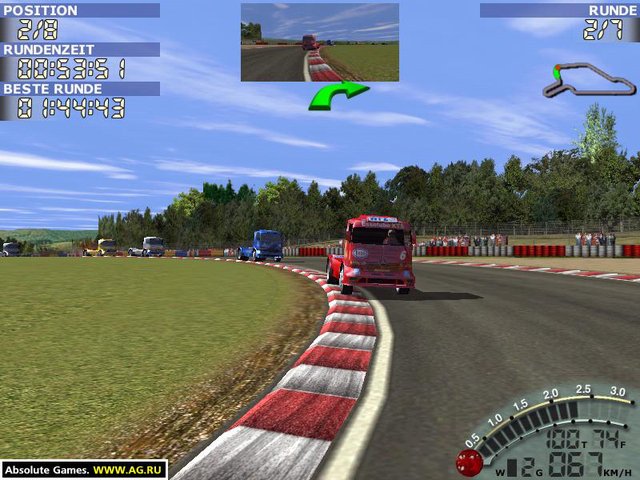 Ferrari Virtual Race Video - Free PC Car Racing Game