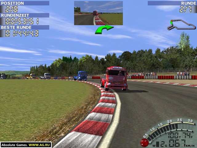 Ferrari Virtual Race Video - Free PC Car Racing Game 