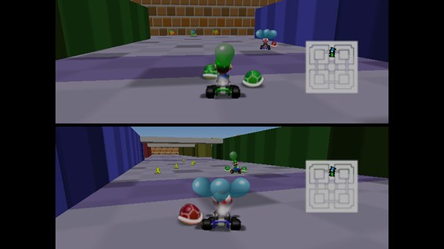 Mario Kart 64 (1996) screenshot Mario Kart 64 (1996) screenshot