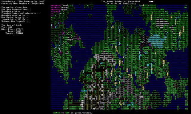 Dwarf Fortress screenshot Dwarf Fortress screenshot