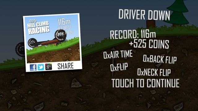 Hill Climb Racing screenshot Hill Climb Racing screenshot