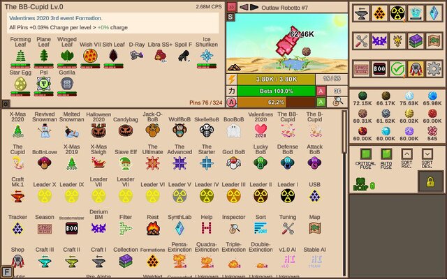 A browser game-style adventure 'Melvor Idle' play review that advances  various actions such as battle, felling, fishing, cooking, and mining by  'leaving' - GIGAZINE