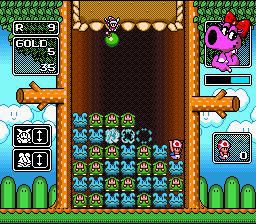 Wario's Woods (1994) screenshot Wario's Woods (1994) screenshot