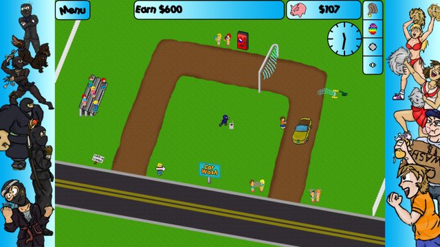 Car Washer: Summer of the Ninja screenshot Car Washer: Summer of the Ninja screenshot