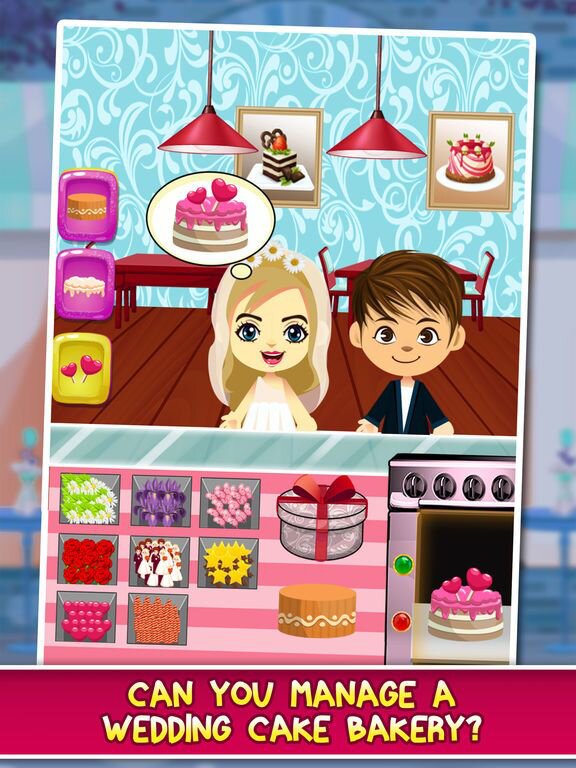 Wedding Cake Food Maker Salon Fun School Lunch Candy Dessert Making