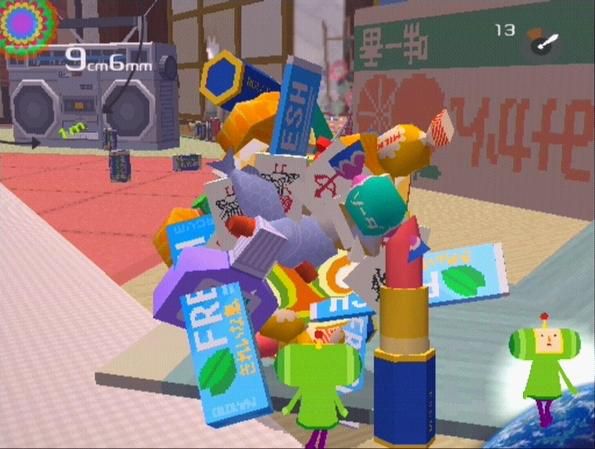 Katamari Damacy screenshot Katamari Damacy screenshot