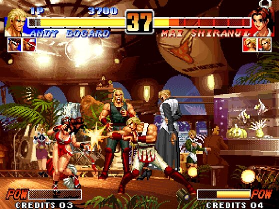 THE KING OF FIGHTERS 97 game, Gameplay, Romskostenlos.de