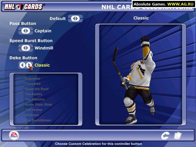 NHL 2001 screenshots, images and pictures - Giant Bomb