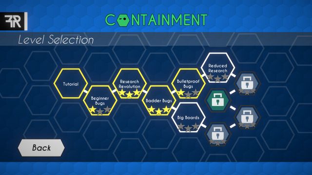 Containment screenshot Containment screenshot