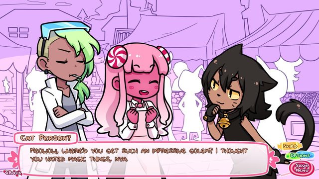 In This Visual Novel, Help A Young Witch Get Her First Kiss At A Spooky  Soiree - Siliconera