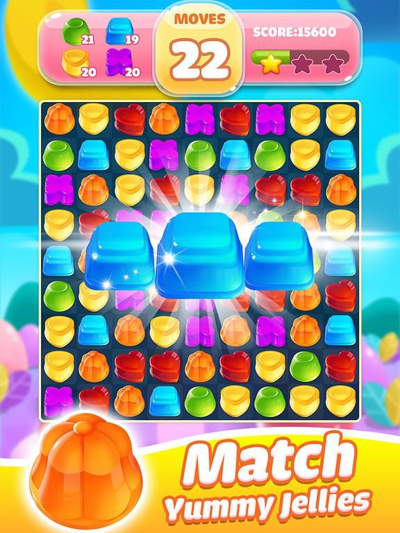 Jelly Jam Blast Match 3 Game release date, videos, screenshots, reviews on RAWG