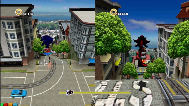 Sonic Adventure 2 (2001) screenshot Sonic Adventure 2 (2001) screenshot