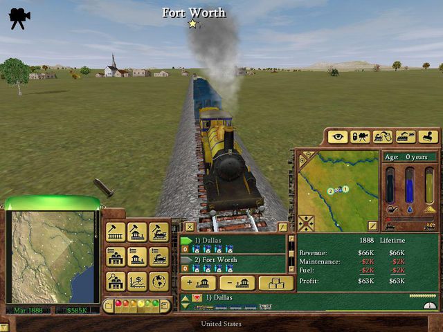 Railroad Tycoon 3 screenshot Railroad Tycoon 3 screenshot