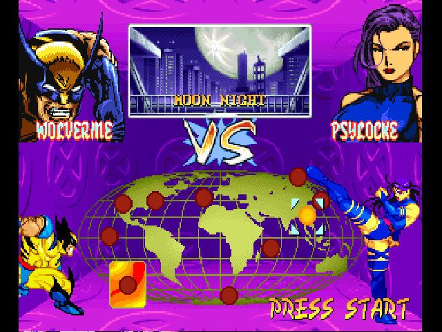 X-Men: Children of the Atom (1995) screenshot X-Men: Children of the Atom (1995) screenshot
