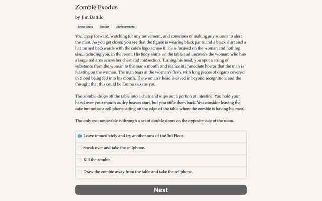Zombie Exodus screenshot Zombie Exodus screenshot