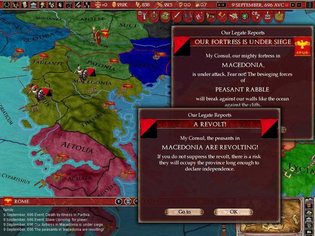 Europa Universalis: Rome - Gold Edition screenshot Europa Universalis: Rome - Gold Edition screenshot
