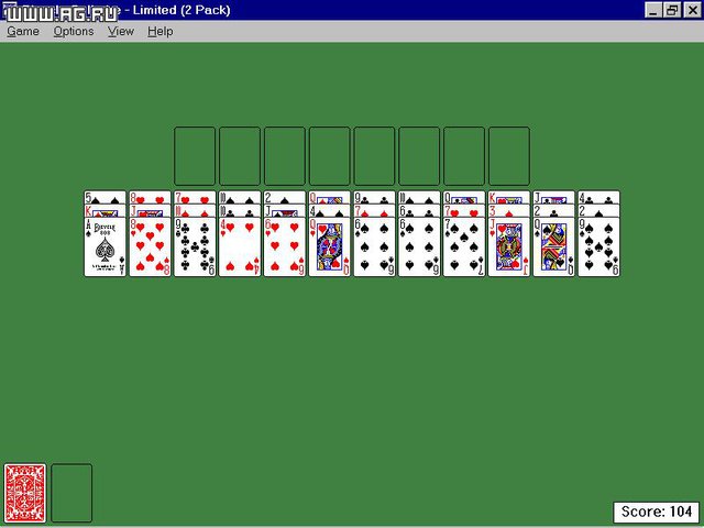 Spider Solitaire (Microsoft) - release date, videos, screenshots, reviews  on RAWG