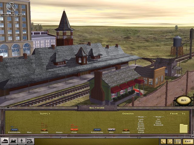 Railroad Tycoon II - release date, videos, screenshots, reviews on