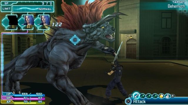 CRISIS CORE: FINAL FANTASY VII screenshot CRISIS CORE: FINAL FANTASY VII screenshot