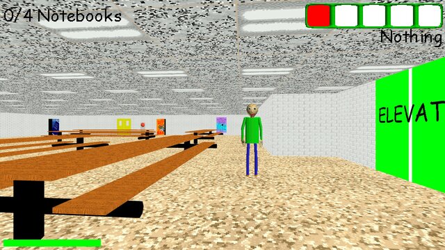 Games like Baldi's Basics Neon Texture Pack 1.4.3 port! 