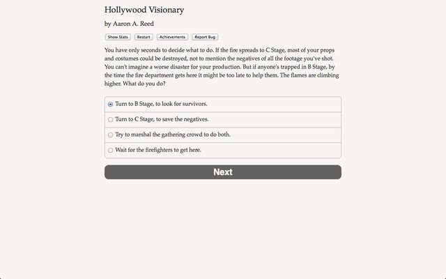 Hollywood Visionary screenshot Hollywood Visionary screenshot