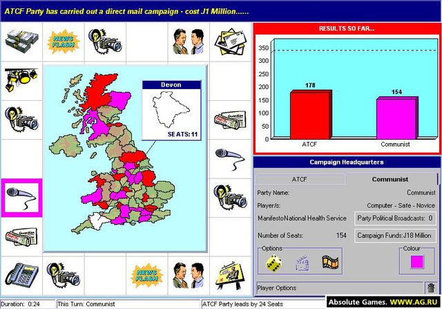 General Election screenshot General Election screenshot