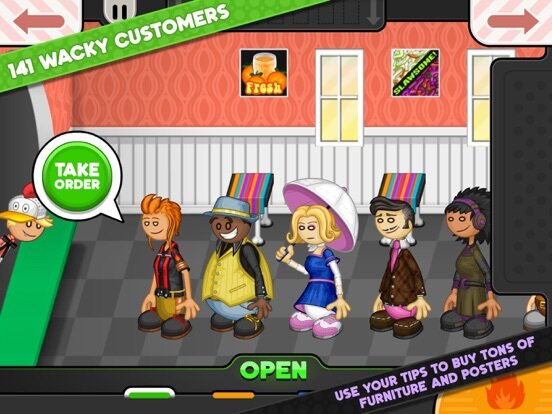 Game Papa's Bakeria best game - Flipline Studios lraq