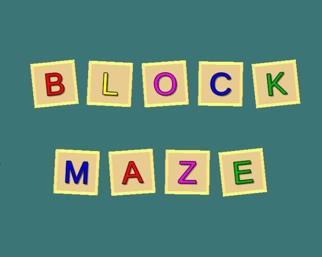 block games maze 10