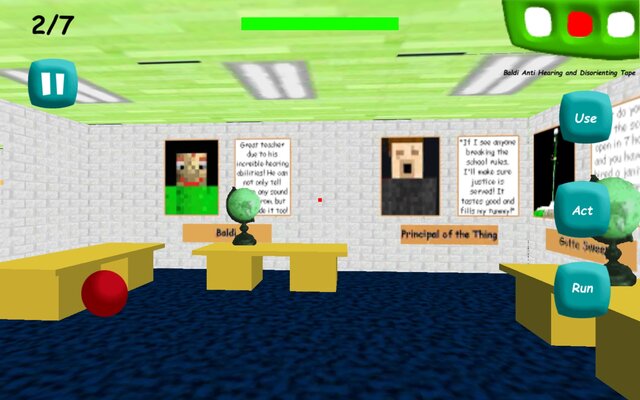 Minecraft BALDI'S BASICS IN EDUCATION MOD, BALDI, 1ST PRIZE, PRINCIPAL!