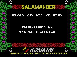 Salamander (1986) screenshot Salamander (1986) screenshot