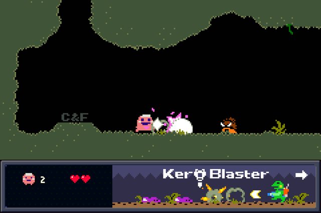 Kero Blaster Indie Games GIF - Kero Blaster Indie Games Run And