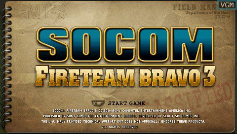 SOCOM - U.S. Navy SEALs Fireteam Bravo 3 (USA) ISO < PSP ISOs