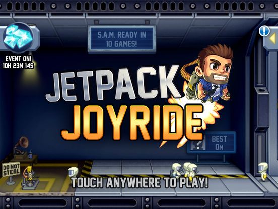 Jetpack Joyride screenshot Jetpack Joyride screenshot